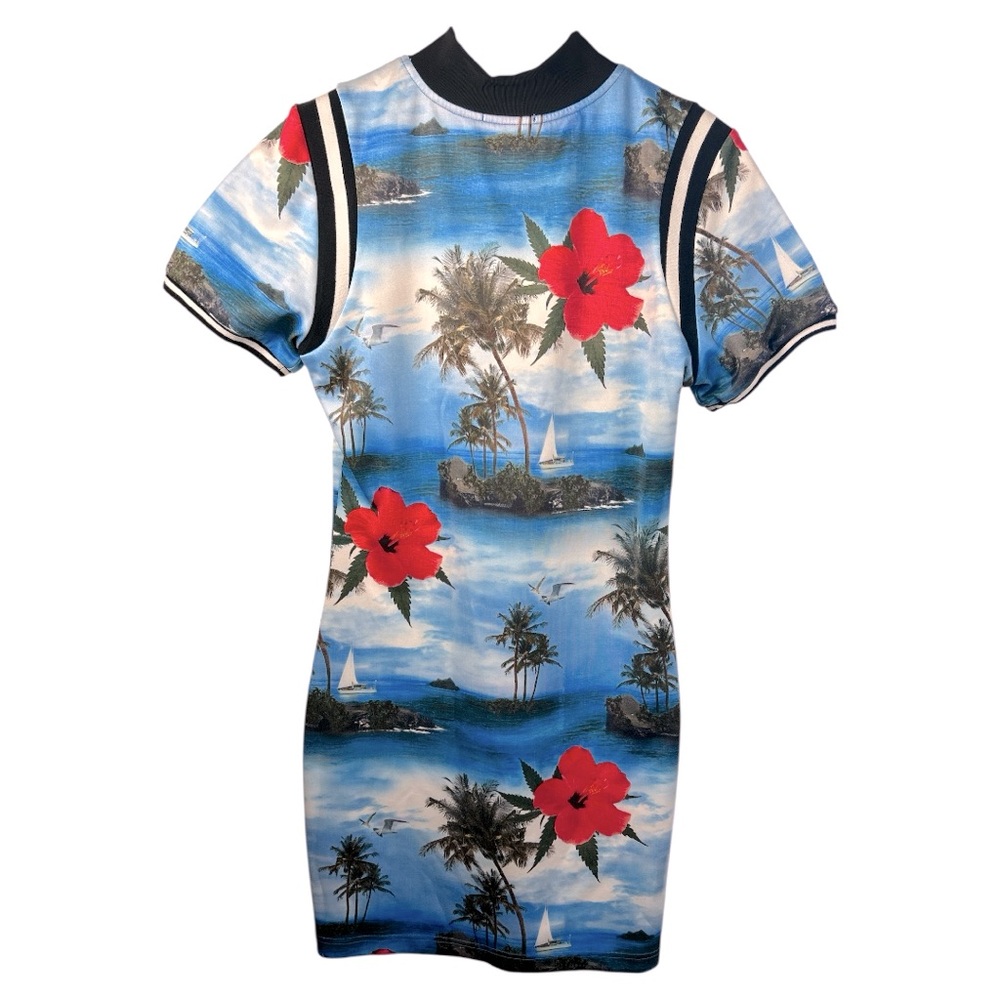 PAM and Gela Aloha Track Dress | size Medium - Picture 7 of 7